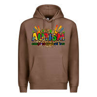 Chestnut autism accept understand love Premium Hoodie - Zillion Design Studio