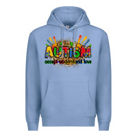 Colony Blue autism accept understand love Premium Hoodie - Zillion Design Studio