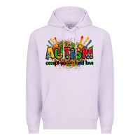 Lilac autism accept understand love Premium Hoodie - Zillion Design Studio