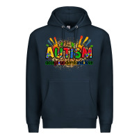 Navy autism accept understand love Premium Hoodie - Zillion Design Studio