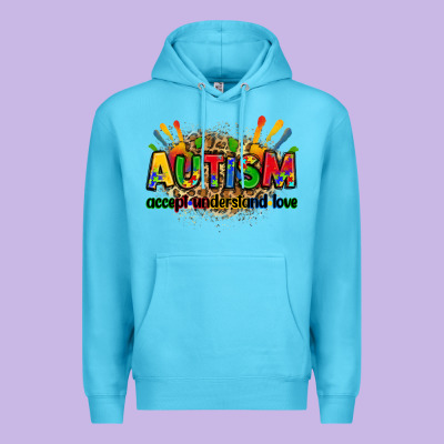 Autism Accept Understand Love Premium Hoodie Designed By Zillion Design Studio
