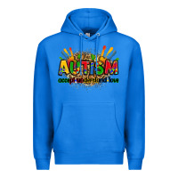 True Royal autism accept understand love Premium Hoodie - Zillion Design Studio