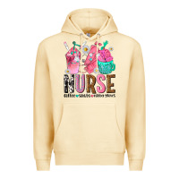 Pina Colada nurse coffee scrubs rubber gloves Premium Hoodie - texasbilliewilder