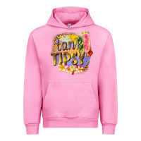 Fuchsia Pink tan tipsy summer Urban Hoodie - texasbilliewilder