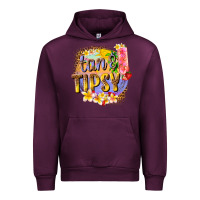 Mauve Wine tan tipsy summer Urban Hoodie - texasbilliewilder
