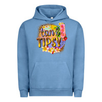 Pigment Pebble Blue tan tipsy summer Urban Hoodie - texasbilliewilder