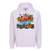 Lilac mental health Premium Hoodie - texasbilliewilder