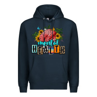 Navy mental health Premium Hoodie - texasbilliewilder