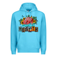 Ocean Blue mental health Premium Hoodie - texasbilliewilder