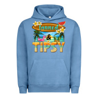 Pigment Pebble Blue tanned and tipsy Urban Hoodie - texasbilliewilder