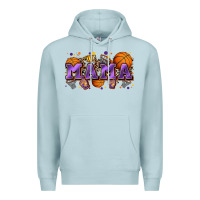 Blue Mist mama basketball Premium Hoodie - Zillion Design Studio