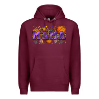 Burgundy mama basketball Premium Hoodie - Zillion Design Studio