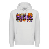 Dove Grey mama basketball Premium Hoodie - Zillion Design Studio