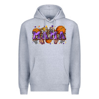 Heather Grey mama basketball Premium Hoodie - Zillion Design Studio