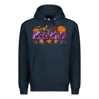 Navy mama basketball Premium Hoodie - Zillion Design Studio