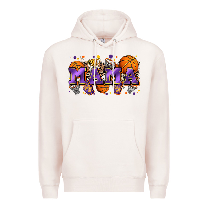 Mama Basketball Premium Hoodie by Zillion Design Studio | Teevron