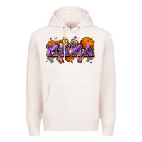 Pale Pink mama basketball Premium Hoodie - Zillion Design Studio