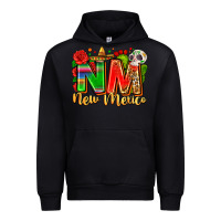 Black new mexico Urban Hoodie - Zillion Design Studio