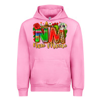 Fuchsia Pink new mexico Urban Hoodie - Zillion Design Studio