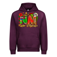 Mauve Wine new mexico Urban Hoodie - Zillion Design Studio