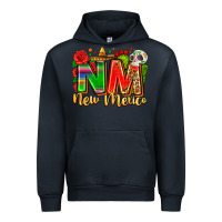 Navy new mexico Urban Hoodie - Zillion Design Studio