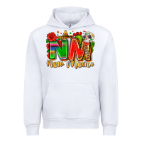 White new mexico Urban Hoodie - Zillion Design Studio
