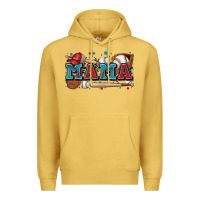 Antique Gold mama baseball Premium Hoodie - Zillion Design Studio