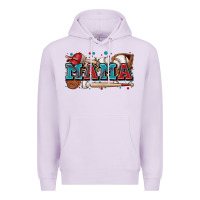 Lilac mama baseball Premium Hoodie - Zillion Design Studio