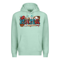 Seafoam mama baseball Premium Hoodie - Zillion Design Studio