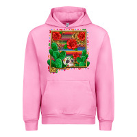 Fuchsia Pink new mexico map Urban Hoodie - Zillion Design Studio