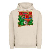 Pigment French Oak new mexico map Urban Hoodie - Zillion Design Studio