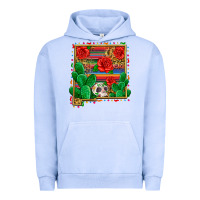 Pigment Grape Ice new mexico map Urban Hoodie - Zillion Design Studio