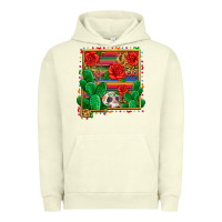 Pigment Pistachio new mexico map Urban Hoodie - Zillion Design Studio