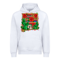 White new mexico map Urban Hoodie - Zillion Design Studio