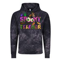 Cloud Black spooky teacher Vintage Hoodie - AdoDesignShop