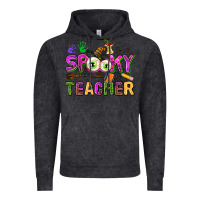 Vintage Black spooky teacher Vintage Hoodie - AdoDesignShop