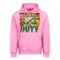 Fuchsia Pink teacher off duty Urban Hoodie - texasbilliewilder