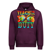 Mauve Wine teacher off duty Urban Hoodie - texasbilliewilder