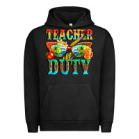 Pigment Black teacher off duty Urban Hoodie - texasbilliewilder