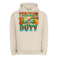 Pigment French Oak teacher off duty Urban Hoodie - texasbilliewilder