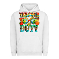 Pigment Lunar Rock teacher off duty Urban Hoodie - texasbilliewilder