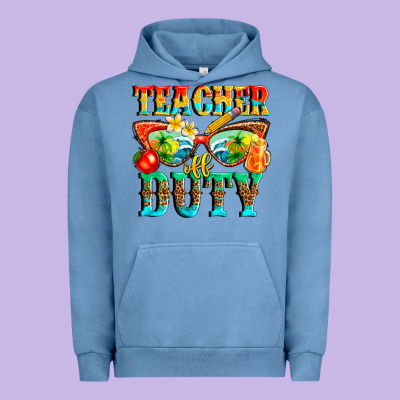 Teacher Off Duty Urban Hoodie Designed By Texasbilliewilder