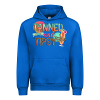 Cobalt tanned and tipsy Urban Hoodie - texasbilliewilder