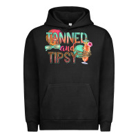 Pigment Black tanned and tipsy Urban Hoodie - texasbilliewilder