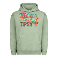 Pigment Oil Green tanned and tipsy Urban Hoodie - texasbilliewilder