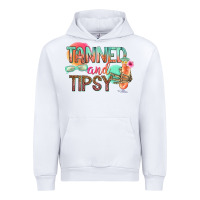 White tanned and tipsy Urban Hoodie - texasbilliewilder