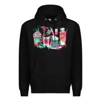 Black nurse coffee cups Premium Hoodie - texasbilliewilder