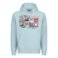 Blue Mist nurse coffee cups Premium Hoodie - texasbilliewilder