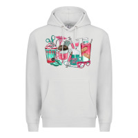 Dove Grey nurse coffee cups Premium Hoodie - texasbilliewilder