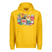 Lemon nurse coffee cups Premium Hoodie - texasbilliewilder